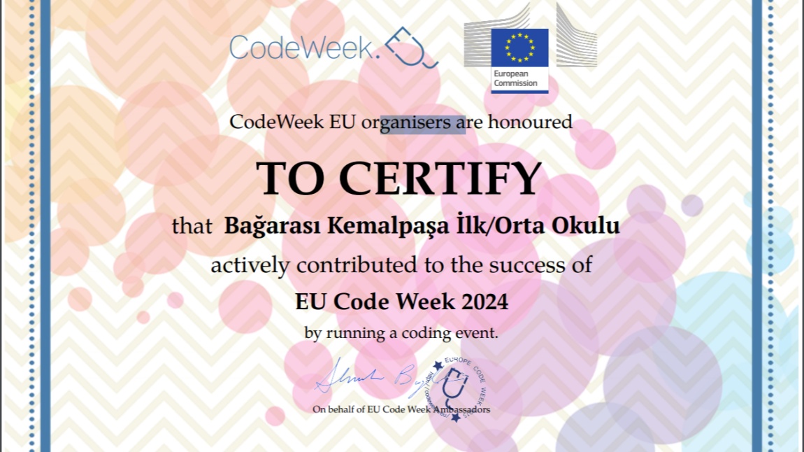 CODEWEEK 2024 KODLAMA HAFTASI...